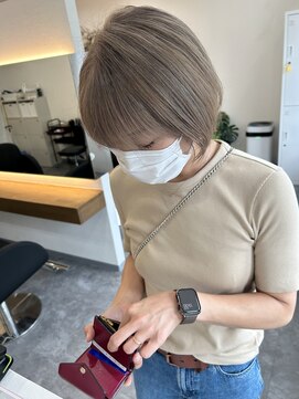 ヘアーテラス エム(hair terrace M) ハイトーンショート