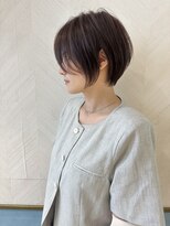 ロンド ストラーダ 心斎橋(Lond strada)&nbsp;ショート×ハイライト白髪ぼかし×切りっぱなしボブ[心斎橋]