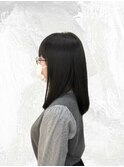 黒髪ミディアム／ナチュラル／南柏