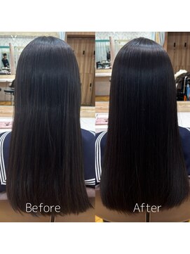 リンダ 室見店(LINDA) 【髪質改善縮毛矯正】美革ストレート