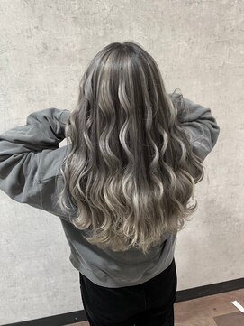 ヘアーワークス ボナ ウニクス店(HAIR WORKS bona) ウェーブ×デジタルパーマ×レイヤーカット  20代30代40代