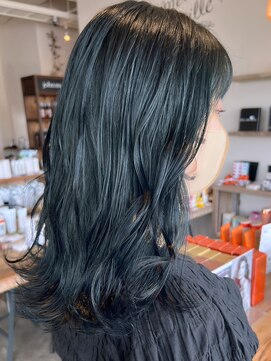 ミル(1001 mille) セミディ/カラー/ブルーブラック/アッシュカラー/マットカラー