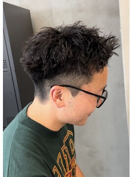 スイッチ(men's SWITCH) 大分メンズツイストスパイラルパーマショートツーブロック