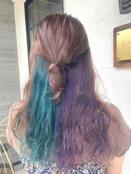 リンクス(Links')の写真/艶と透明感のあるトレンドカラーが叶う♪ダメージレスに仕上がりあなたの魅力を最大限引き出します☆