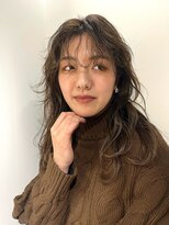 ロニカ 銀座(LOuNICA)&nbsp;ニュアンスパーマ/パーマヘア/デジタルパーマ/マロンブラウン