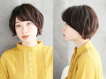 ヘアー シュプール(hair SPUR)の写真/［似合わせカット￥4950］"似合わせ"にこだわった360°可愛いショート・ボブならSPURまで☆《篠崎駅3分》