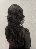 ウェーブパーマ*ロング