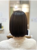 ショートボブ/髪質改善トリートメント/ニュアンスカラー