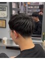 アイコン ブルー メンズ(I-CON #blue MEN'S) ナチュラルな刈り上げもできます!【テーパーフェード】