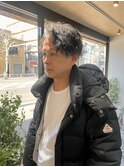 ツイストスパイラル/波打ちパーマ/メンズサロン/メンズパーマ