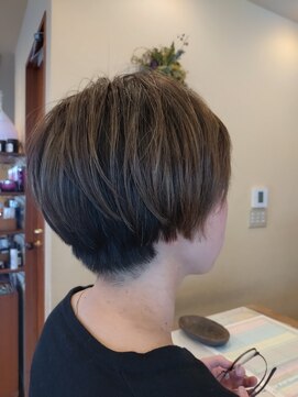 オール 学園前店(oar) ショートボブ