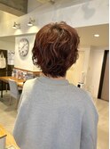 レディショートパーマ
