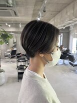 ラック(LUCK)&nbsp;船橋/くすみベージュ/細めハイライト