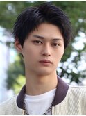 スパイキーアップバングショート