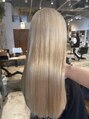 ナルヘアー 越谷(Nalu hair) 【髪質改善カラー】ハイトーン×サラ艶髪を叶えます♪