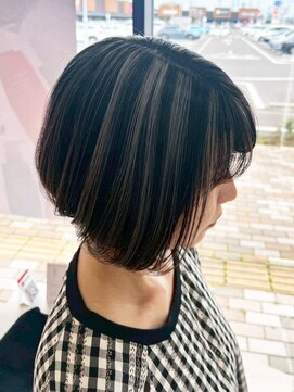 プログレス フレスポ富沢店(PROGRESS) 白髪ぼかしハイライト/白髪ぼかしカラー/30代40代50代60代