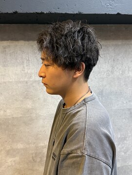 バーバーバー アカバネ(BARBER-BAR AKABANE) ワイルドかつ爽やかなパーマスタイル