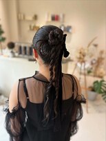 メイン(『　　』main)&nbsp;結婚式お呼ばれヘア