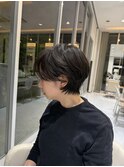 首元スッキリショートボブ