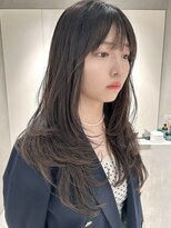 テクネ 天神大名(techne) 天神大名今泉ロングレイヤー韓国風くびれ巻き髪小顔透明感ヘア