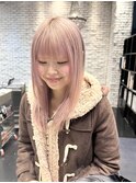ときめく淡いピンクカラー
