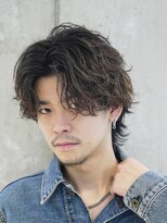 フィフスパーク(fifth PARK)&nbsp;大人色気ツイストスパイラルパーマメンズカットビジネスマン渋谷