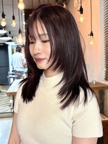 トレス(TRESS)&nbsp;レイヤー/顔まわりレイヤー/フェイスレイヤー/ブリーチなし