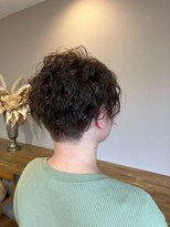 リポゾ(Riposo.)&nbsp;大人ショート・ふわふわパーマ・ラベンダーアッシュ