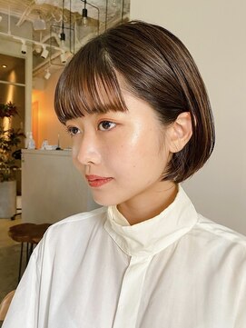 エン(en,) フルバング/ミニボブ/タッセルボブ/コンマヘア/暗めカラー