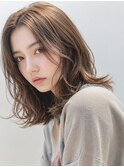 くびれレイヤー×シアーグレージュ