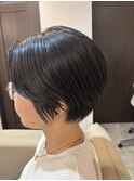 コンパクトショートボブ