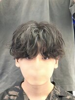 メンズヘアセンス 渋谷(MEN'S HAIR SENSE)&nbsp;ニュアンスパーマ/センターパート/メンズ/眉毛/フェザーパーマ