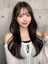 スターズレイ 本川越(STARS ray) ココアベージュ 韓国ヘア 髪質改善トリートメント 前髪カット
