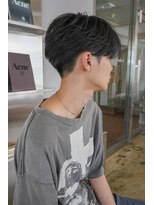 ロッジ(Lodge)&nbsp;毛流れフェザーパーマ×センターパート