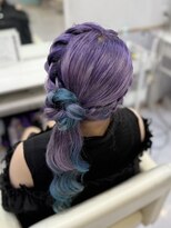 ヘアセットアリエス(aries)&nbsp;お団子サイドポニー