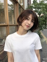 クシェル バイ リリア(kuschel by LILIA.)&nbsp;丸みのあるシースルーボブ