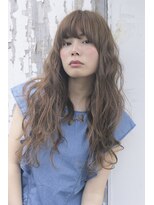 ヴィジョン(VISION)&nbsp;【VISION aoyama】ミルクティーカラー・フリンジバング