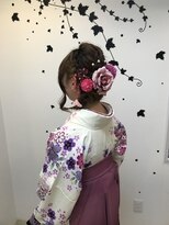 プルクラ ヘアー アート(Plcra hair art) 袴とセット