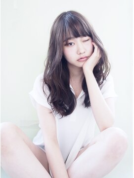 ヘアアンドメイク シークネクスト(HAIR&MAKE SeeK NEXT) 【SeeK NEXT】グラマラス ランダムパーマ×ダークアッシュ