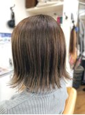 外ハネショート