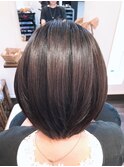 ショートボブ縮毛矯正