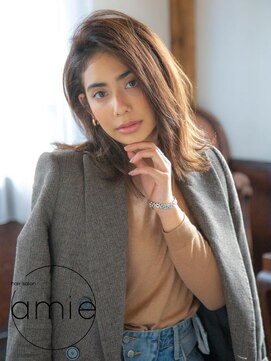 アミ 橋本(amie) 外国人風かきあげスタイル[橋本,橋本南口,橋本駅,橋本,橋本南口]