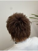 ゆるふわ束感ショートウルフ