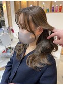 ヨシンモリ【ピンクベージュ、モテ髪、ボブルフ恵比寿渋谷】
