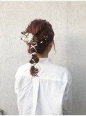 卒業式hair