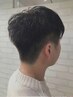 【Men’sクーポン】似合わせカット＆眉カット＆炭酸頭皮ケア　