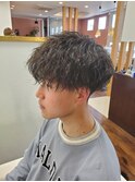 ツイストスパイラル×ショートマッシュ