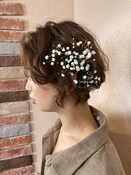 フェイバー 警固店(FAVOR) ショートふんわりアレンジ/パーソナルカラー診断/イルミナカラー