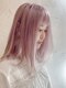 クリコ ヘアーデザイン(CLICQUOT hair design)の写真/#透明感カラー。浜松で珍しい青,ピンク,アッシュなど豊富。オリジナルカラー,インナーカラーも◎