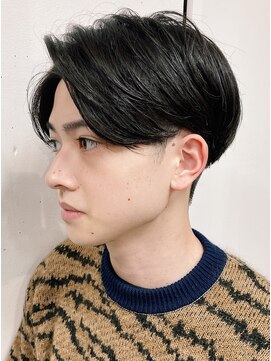 バイフィフス 原宿/表参道(by fifth) センターパート/ニュアンスパーマ/ツーブロック